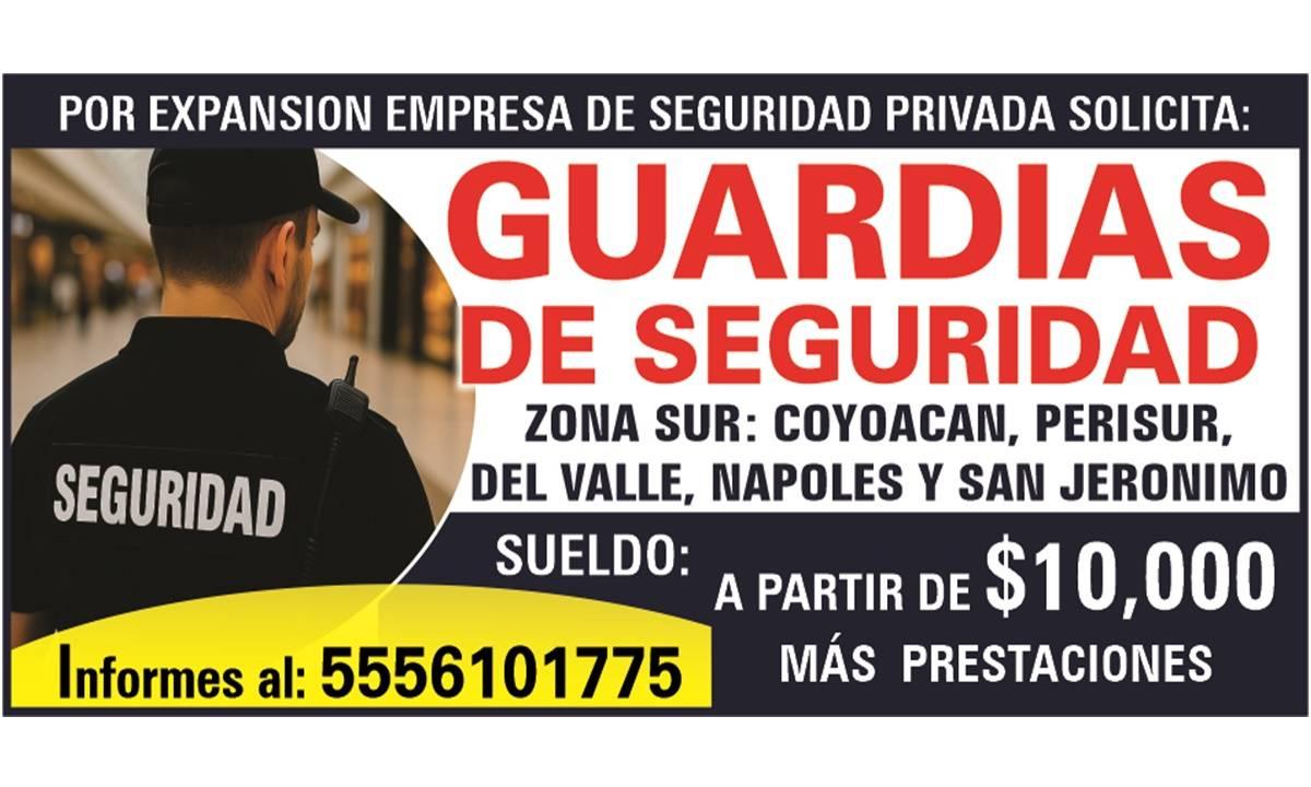 GUARDIAS DE SEGURIDAD