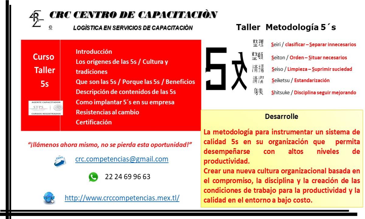CURSO CAPACITACION METODOLOGIA 5S