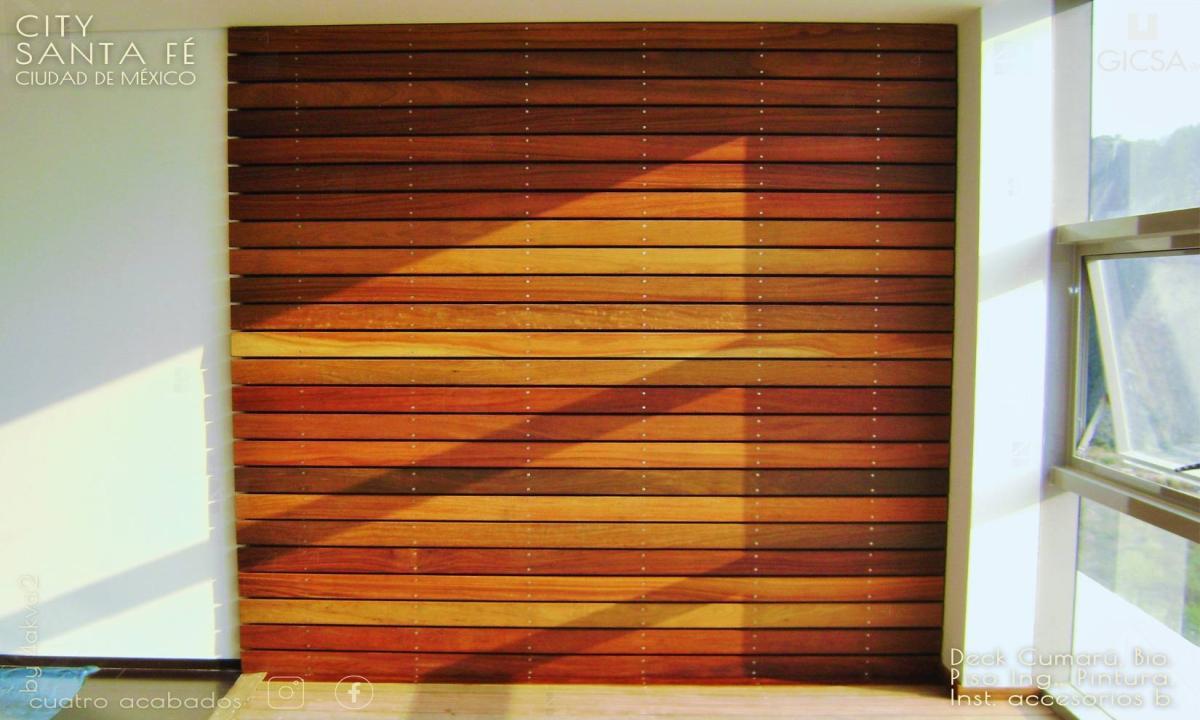 DECK DE MADERA, CUMARÚ, IPE, TECA, CUATRO ACABADOS